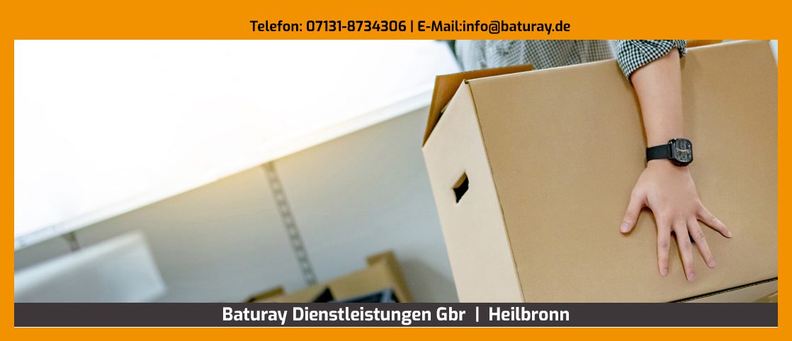 Umzugsunternehmen bei Dielheim - Baturay Transporte: Wohnungsauflösung